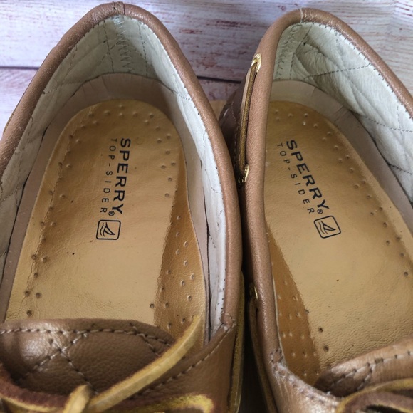 Sperry Top Sider Slip On Diamond Pattern Loafers - Picture 3 of 13